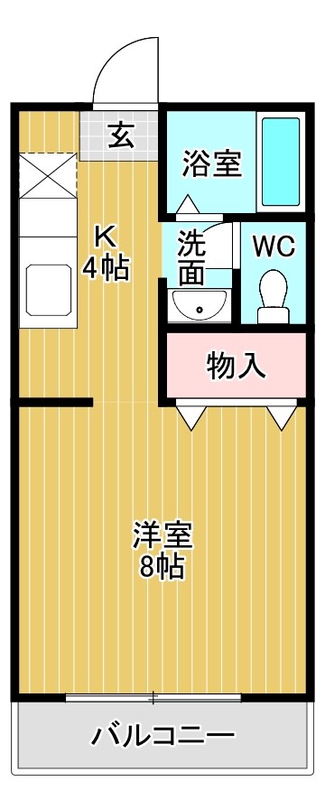 プレジデント彩 間取り図