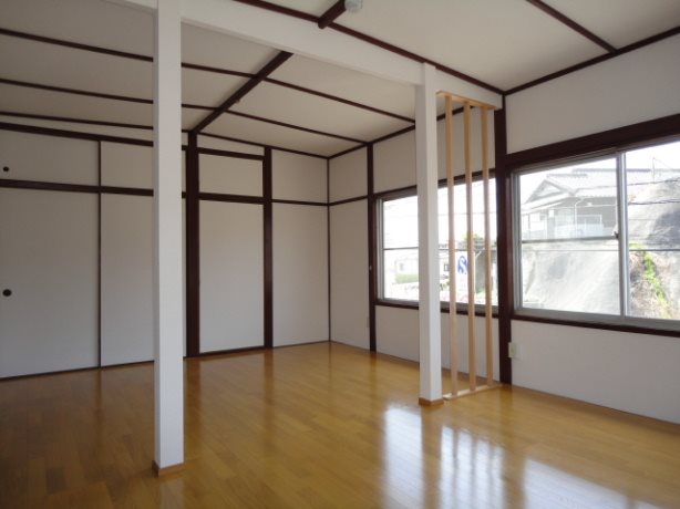下田アパート ベランダ