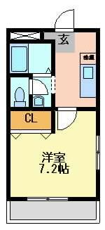 愛知県名古屋市中村区稲葉地町１丁目 間取り