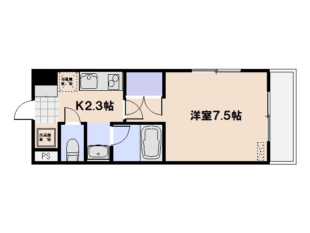 グレイスコート三嶋 305号室 間取り