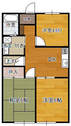 ラベンダー三峰 間取り