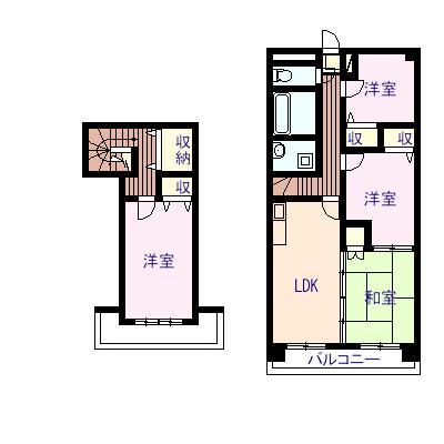 ケルムスコットコート 603号室 間取り