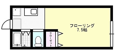 メゾン貝塚 X01~X06号室 間取り