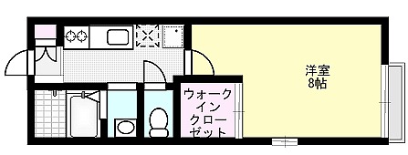 HODAKA　Canal　7 X01~X05号室 間取り