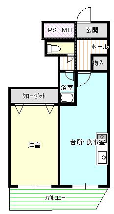 愛知県名古屋市昭和区御器所通１丁目 間取り