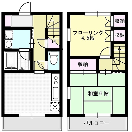 ファミールキヨイ 間取り図
