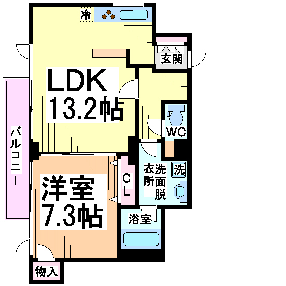 ダイヤハイツ松庵 間取り