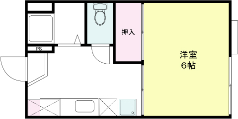 ジュピター山崎 X01~X02号室 間取り