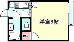 プレジオ・Y X01~X03号室 間取り