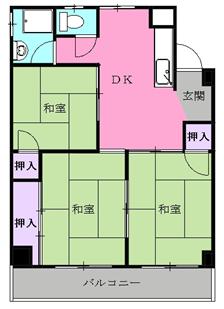 愛知県名古屋市千種区西山元町２丁目 間取り