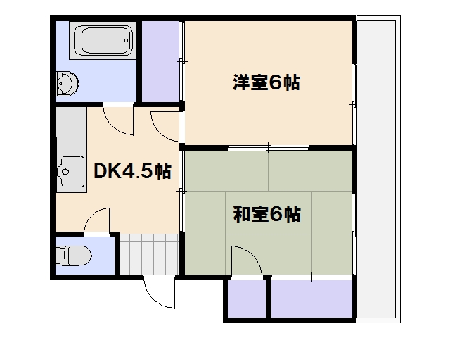 GAGA新宮苑 間取り