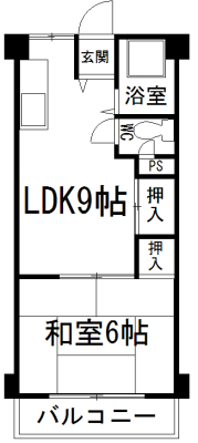 門野マンション　A棟 間取り