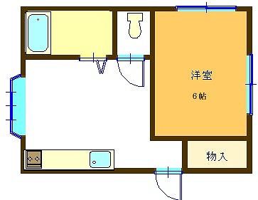フォレストヴィラ X01号室 間取り