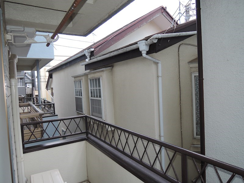 ハヤカワハイム ベランダ