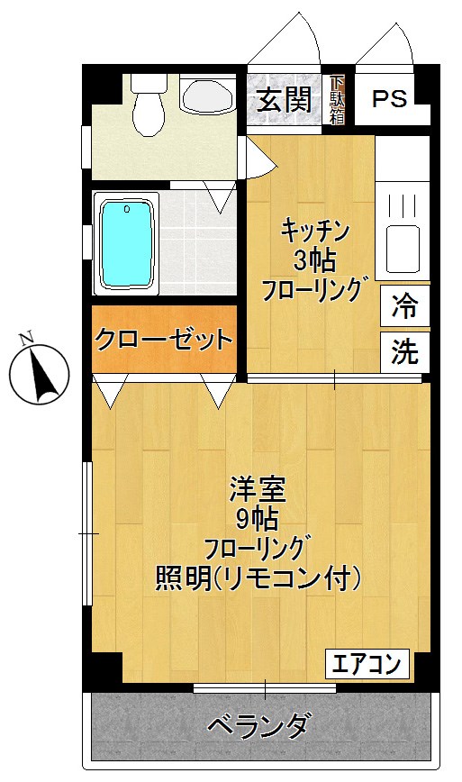 エクセルコート 間取り図