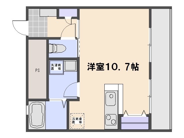 C.C.COURT五日市駅前 間取り