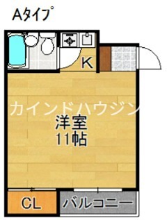 カーサヴェールキタノ 間取り