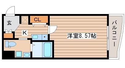インベスト本町WEST 間取り