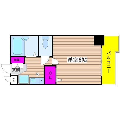 セレッソコート西心斎橋２ 間取り