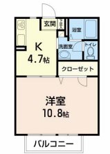 サンテラスS 101号室 間取り
