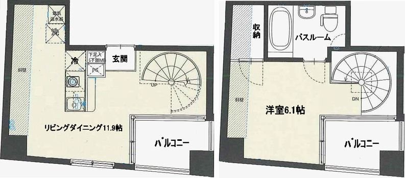 エテルノ荻窪 間取り