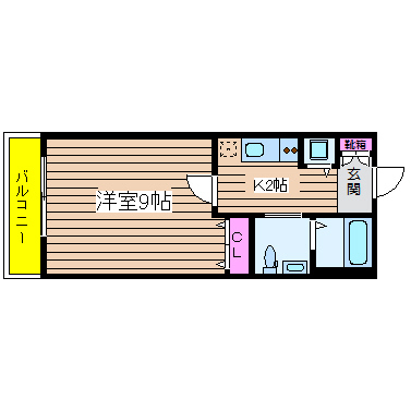 エスライズ四ツ橋 間取り