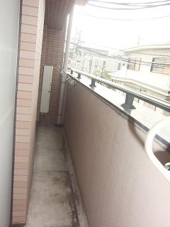 愛知県名古屋市東区白壁４丁目 ベランダ