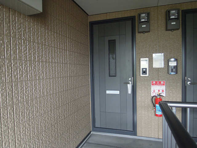 シャーメゾン植田 玄関