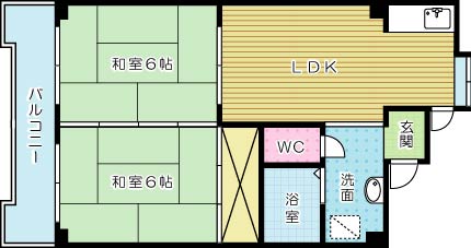 ムーブ奈須本 間取り図