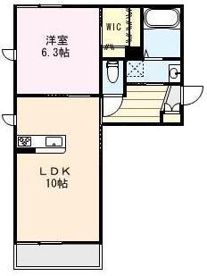 ヴィエントⅠ 103号室 間取り