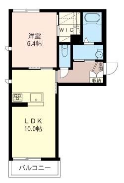 ヴィエントⅠ 203号室 間取り