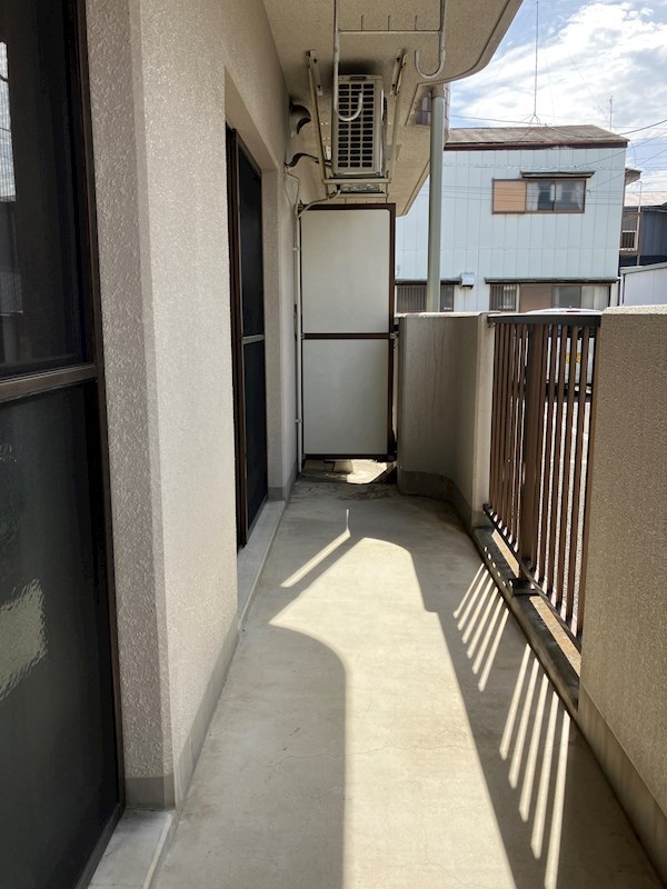 ハイツ・アムール ベランダ