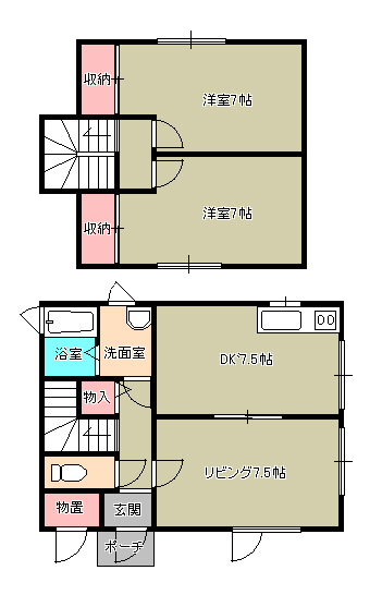 メイプル 間取り