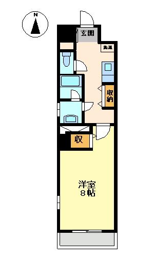 愛知県名古屋市北区大曽根３丁目 間取り