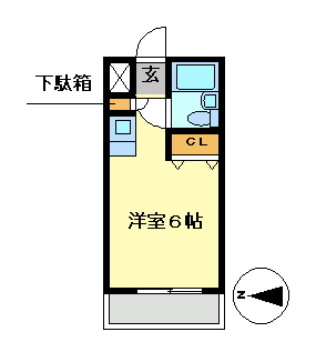 愛知県名古屋市千種区春岡１丁目 間取り
