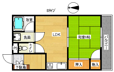 カーサ粉浜 間取り