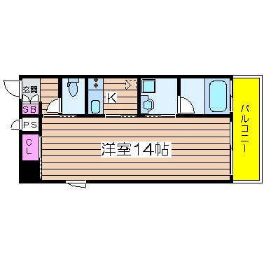 グランツ西大橋 間取り