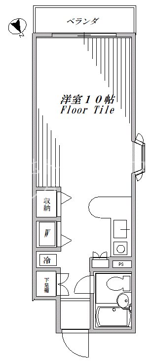 ソアール三軒茶屋 間取り図