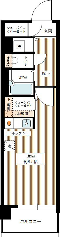 アトランティス津田沼Ⅰ 0305号室 間取り