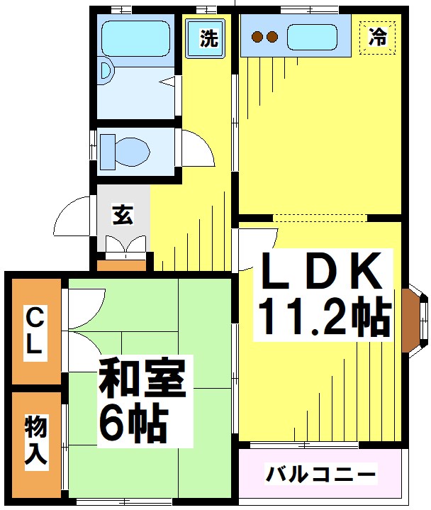 パレス中和泉 間取り