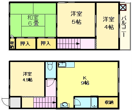西郷借家 間取り