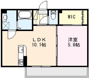Sun Lavender 302号室 間取り