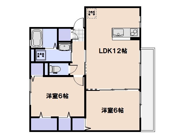 ファンコート 間取り