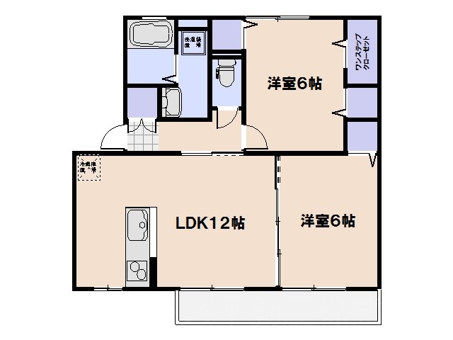 ファンコート 間取り図