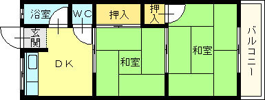 常磐マンション 間取り
