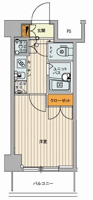 スカイコート池上壱番館 間取り図