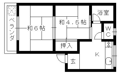 愛知県名古屋市東区車道町２丁目31 間取り