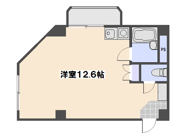 アルソーレサカタ 間取り図