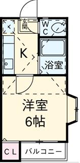 愛知県名古屋市中村区烏森町６丁目 間取り