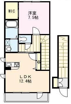Brisa 201号室 間取り